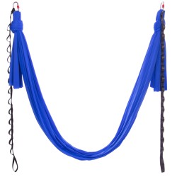 Гамак для йоги FitGo 500х280 см темно-синій, код: DH6026_BL