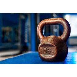 Гиря чавунна RN-Sport 16 кг, бронза, код: RN-16BRZ