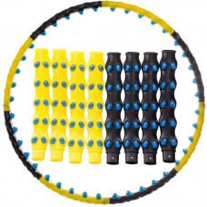 Обруч масажний FitGo Hula Hoop Double Grace Magnetic 1010 мм, код: JS-6001