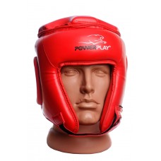 Боксерський шолом турнірний PowerPlay S червоний, код: PP_3045_S_Red