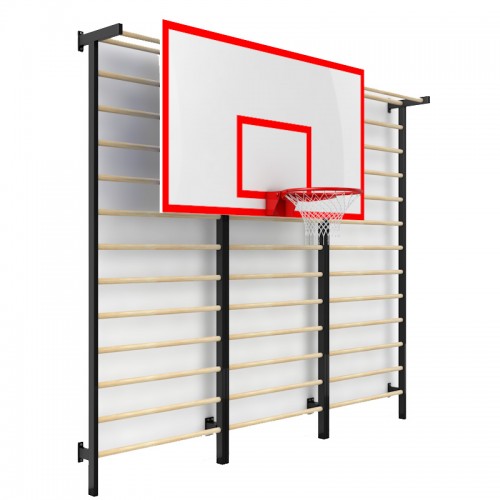 Баскетбольний щит навісний з зачепами PlayGame 1200х900 мм, код: SS00558-LD