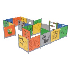 Лабіринт з інтерактивними панелями Miros 4140х332х830 мм, код: DIO252.1 HDPE