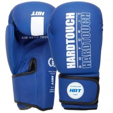 Рукавички шкіряні боксерські Hard Touch 14 унцій, синій, код: BO-4436_14BL