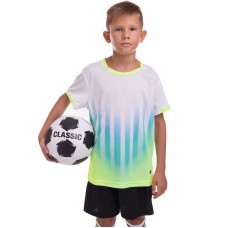 Форма футбольна дитяча PlayGame Lingo 2XS, рост 135-145, білий-чорний, код: LD-M3202B_2XSWBK