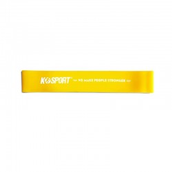 Стрічка для вправ K-Sport Power Band Mini жовта, код: KS-285-IN