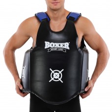 Захист корпусу (жилет) тренера Boxer чорний, код: 2039-01-S52