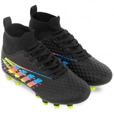 Бутси футбольні дитячі з носком PlayGame розмір 36, чорний-синій, код: 266B-1_36