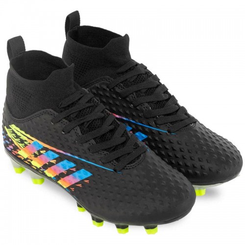 Бутси футбольні дитячі з носком PlayGame розмір 36, чорний-синій, код: 266B-1_36