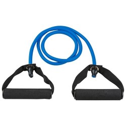 Еспандер трубчастий з ручками FitGo синій, код: 815-BL-WS