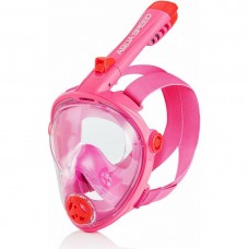 Повнолицьова маска Aqua SpeedSpectra 2.0 S, рожевий-червоний, код: 5908217670816