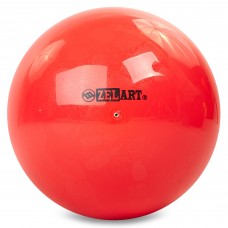 М'яч для художньої гімнастики Zelart 20 см, червоний, код: RG200_R