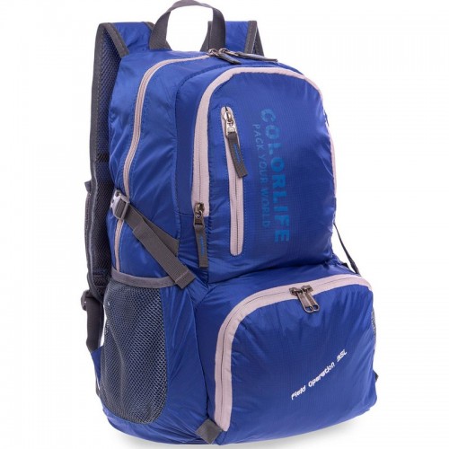 Рюкзак спортивний Tactical Color Life синій, код: 1554_BL