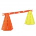 Конус спортивний з отворами для штанги PlayGame 320 мм, помаранчевий, код: FB-1849_OR