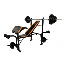 Лава для жиму WCG 0055 + приставка Скотта + Штанга 60 кг + Гантелі, код: wcg-0055+60kg.plus-IF Лава для жиму WCG 0055 + приставка Скотта + Штанга 60 кг + Гантелі, код: wcg-0055+60kg.plus-IF