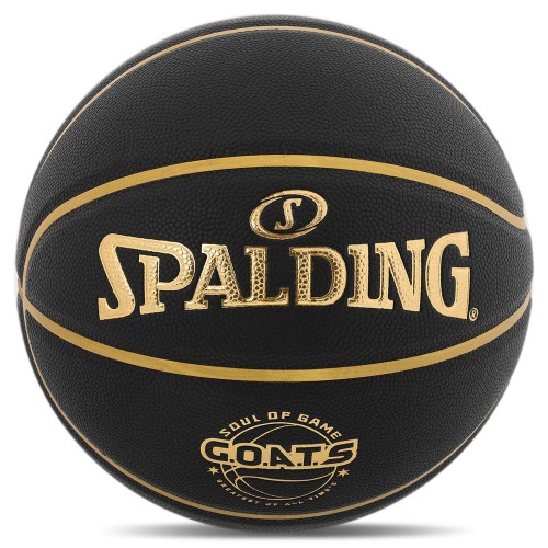 М"яч баскетбольний Spalding G.O.A.T.S №7 чорний, код: 77790Y М"яч баскетбольний Spalding G.O.A.T.S №7 чорний, код: 77790Y