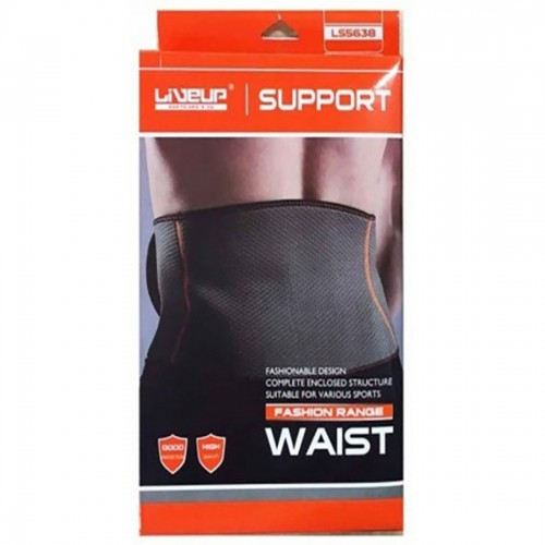 Фіксатор попереку LiveUp WAIST Support зелений, код: 6951376182170