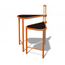 Платформа для крокування InterAtletika 859x859x727 мм, код: MF2.3-SM Платформа для крокування InterAtletika 859x859x727 мм, код: MF2.3-SM