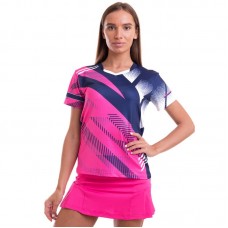 Форма для великого тенісу жіноча Lingo 3XL, зріст 170-175, темно-синій-рожевий, код: LD-1835B_3XLDBL