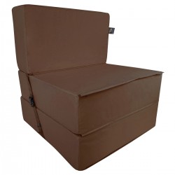 Безкаркасне крісло розкладачка Tia-Sport Поролон, оксфорд, 2100х800 мм, коричневий, код: sm-0920-6-28