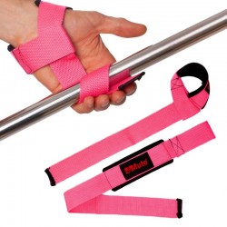 Лямки для тяги Mute 2шт, рожевий, код: 9153-1_P Лямки для тяги Mute 2шт, рожевий, код: 9153-1_P