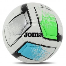 М"яч футбольний Joma Dali II №5, сірий-зелений-синій, код: 400649-211-T5