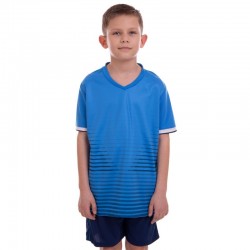 Форма футбольна дитяча PlayGame Lingo 3XS, ріст 120, синій, код: 8821B_3XSBL