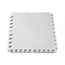 Татамі мат (пазл хвіст ластівки) EasyFit SwallowTail 4 шт, 600х600х10 мм, білий, код: EF-1950-W