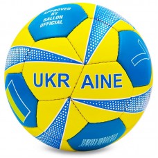 М"яч футбольний Ballonstar Ukraine №5, жовтий-блакитний, код: FB-0047-764-S52