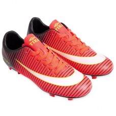 Бутси футбольні Tika розмір 40, малиновий-чорний, код: GF-001-1-P_40