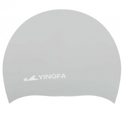 Шапочка для плавання силіконова для дорослих Yingfa L, сірий, код: C0081_LGR