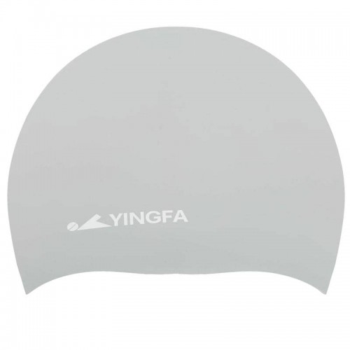 Шапочка для плавання силіконова для дорослих Yingfa L, сірий, код: C0081_LGR