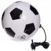Мяч футбольный тренажер PlayGame Official №4 PU черный-белый, код: FB-6883-4-S52