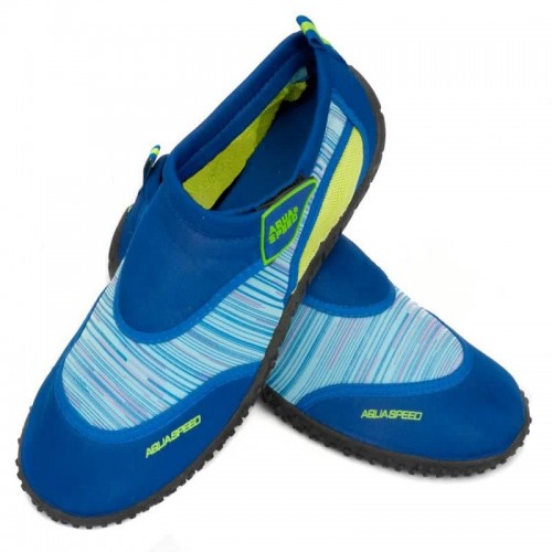 Аквашузи Aqua Speed Shoe Model 2C розмір 46, синій-блакитний-жовтий, код: 5908217669032