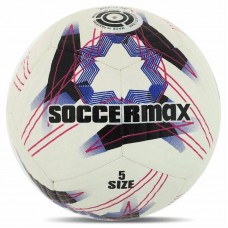 М"яч футбольний Soccermax FIFA №5 PU, білий, код: FB-8467_W