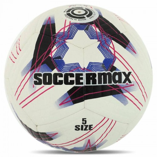 М"яч футбольний Soccermax FIFA №5 PU, білий, код: FB-8467_W