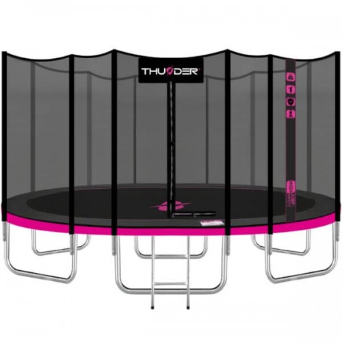 Батут Thunder Outside Pro 16FT (4880 мм), рожевий, код: Outside-PRO-16FT-PINK-IN