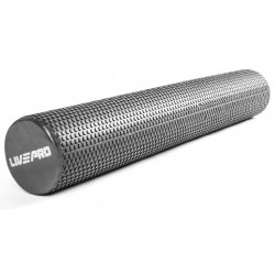 Масажний ролик LivePro Foam Roller 900x150 мм, чорний, код: 6951376100877