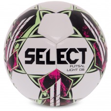 М"яч для футзалу Select Futsal Light DB V22 №4, білий-зелений, код: Z-LIGHT-WG-S52