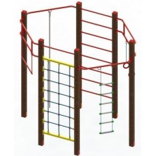 Гімнастичний комплекс Miros "Атлет друзів", код: DIO684.3 Гімнастичний комплекс Miros "Атлет друзів", код: DIO684.3