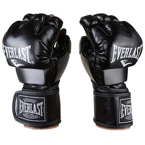Рукавички для MMA Everlast розмір XL, чорний, код: EVDX364-XLBL-WS Рукавички для MMA Everlast розмір XL, чорний, код: EVDX364-XLBL-WS