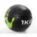 Медбол Generation Fitness FF42C1C-3kg, 3 кг, чорний-жовтий, код: 522831-AX