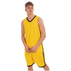 Форма баскетбольна чоловіча PlayGame Lingo 3XL (рост 175-180) жовтий, код: LD-8023_3XLY-S52