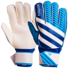 Рукавички воротарські з захистом пальців PlayGame блакитний-синій, розмір 9, код: FB-893_BLN_9-1
