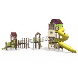 Ігровий комплекс InterAtletika Big City-4, код: TE934-SM Ігровий комплекс InterAtletika Big City-4, код: TE934-SM