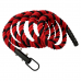 Канат для лазіння Orlins CrossFit х/б 8 м, діаметр 40 мм з кронштейном, червоно-чорний, код: RO-143