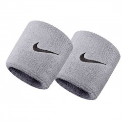 Напульсник Nike Swoosh Wristbands 2 PK, сірий, код: 845840057988