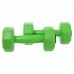 Гантелі для фітнесу пластикові Champion 2х1,5кг, салатовий, код: TA-9820-1_5_LG Гантелі для фітнесу пластикові Champion 2х1,5кг, салатовий, код: TA-9820-1_5_LG
