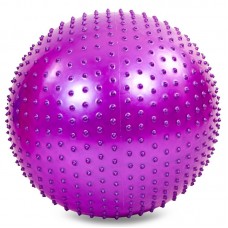 М"яч для фітнесу FitGo фіолетовий, код: FI-1986-55_V