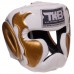 Шолом боксерський з повним захистом шкіряна Top King Empower L чорний-срібний, код: TKHGEM-01_LBKS-S52