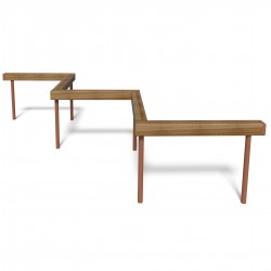 Колода дерев"яна зігнута InterAtletika 2880х2300х500 мм, код: S702-SM